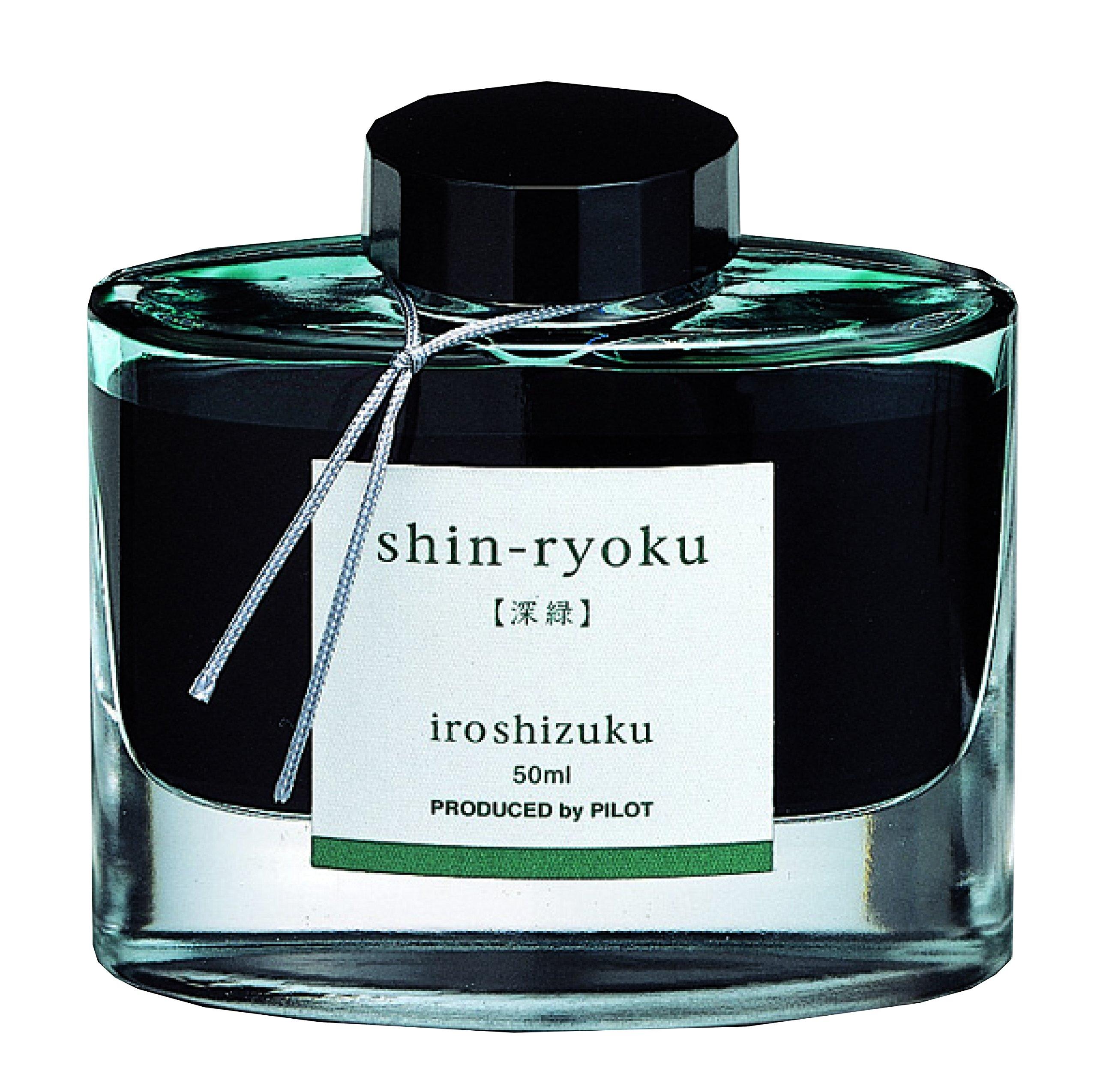 

PILOT fountain pen ink iroshizuku dark green (colored drops)