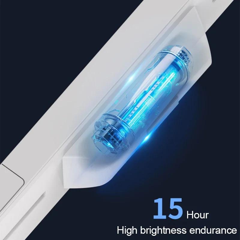 LED Desk Lamp Magnetic USB Rechargeable Light Stepless Dimming Table Lamp Hanging Bedroom Table Reading Rechargeable Night Light