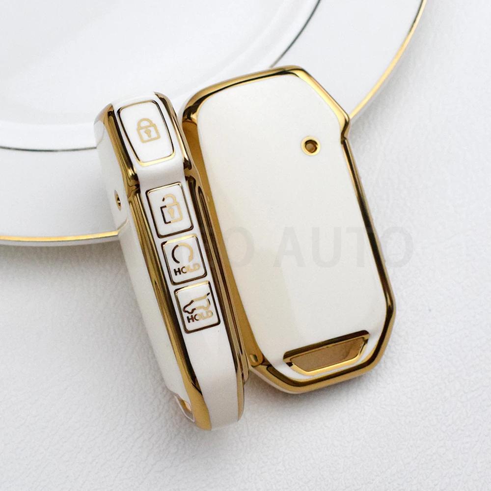 TPU Car Remote Key Case Cover for Kia Sportage 2023 for Kia Ray Sorento Soul Telluride Cerato 2020 K5 K8 2022 Protector Fob