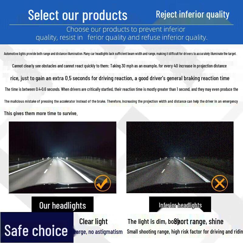 Compatible with BYD Surui Headlight and Assembly Driver s Side - Left