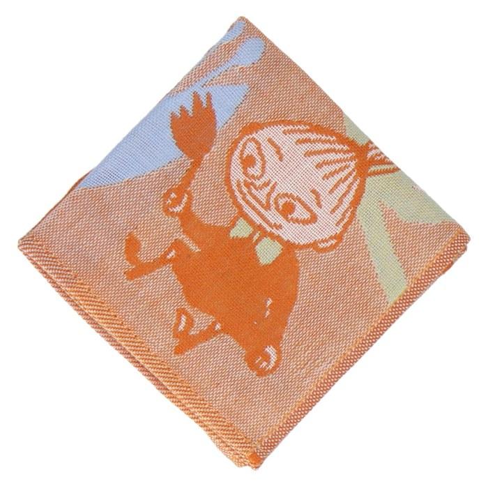 MOOMIN Handkerchief Unisex 3-Layer Gauze 28406517 Little My 28406517A Orange, 34cm x 34cm