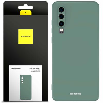 Silikonové pouzdro Sc pro Huawei P30 Tmavě zelené