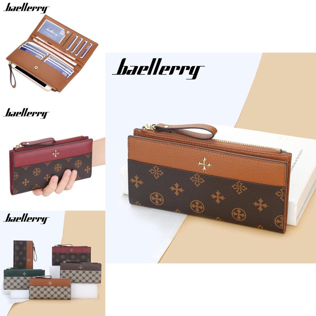 Pu Leather Vintage Wallet For Women With Multiple Card Slots And Zipper Closure For Daily Use
