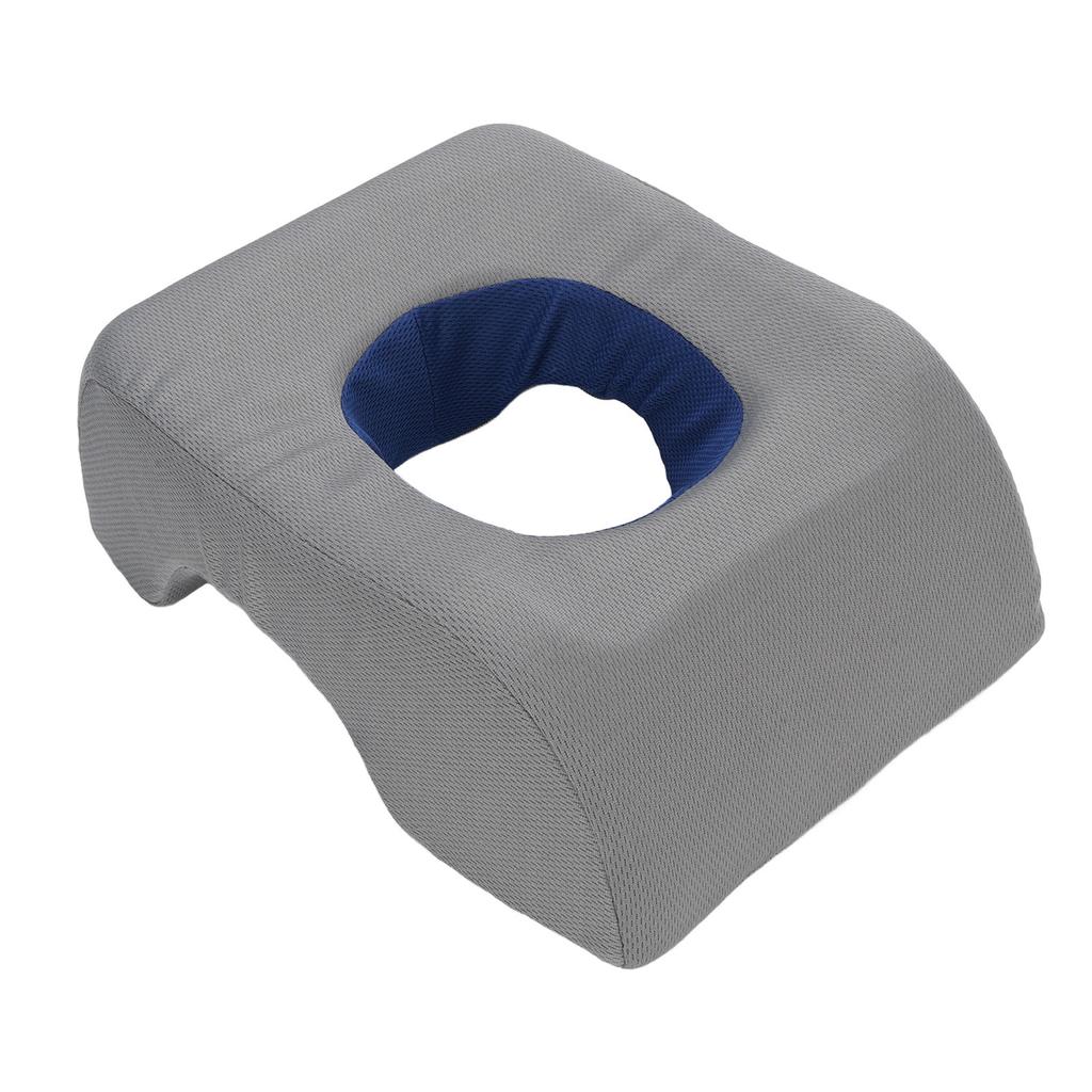 Face Down Pillow Soft Center Hole Portable Face Headrest Pillow Cushion for Beauty Salon Home