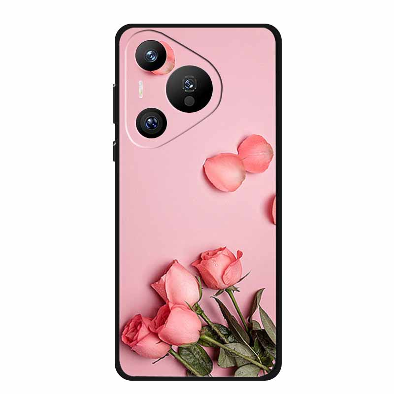 For Huawei Pura 70 Pro Case Pura70 Pro Plus Coque Black Silicone Soft Back Cover Case For Honor 400 Pro Phone Case 400Pro Funda