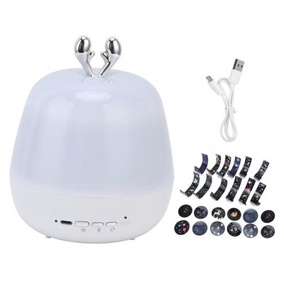 LED Light Projector Gift 3‑Color 360 Degrees  Rotatable Star Light with Film for Children for Home Party