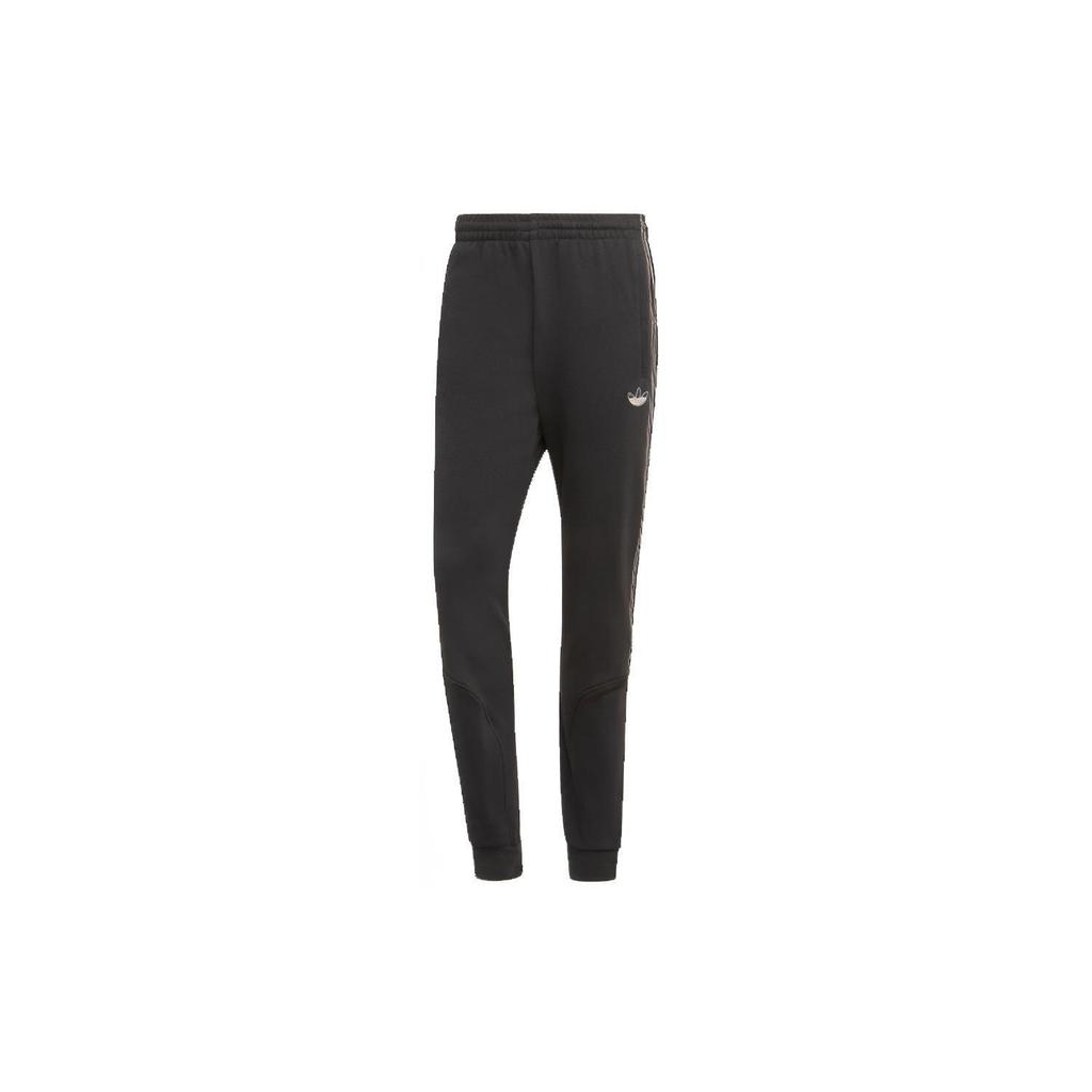 Adidas Originals 3 Stripes Knitted Sweatpants Men's Black GN2426