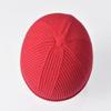 Knitted hat women's flanged wool hat new loose big head circumference men's hat autumn and winter warm confinement cold hat