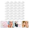 50 Pcs Dreieck Make-Up Puff Puffs Trapez Schwämme Kleine Natürliche Latex ( ) Beauty Wedges Grundierung