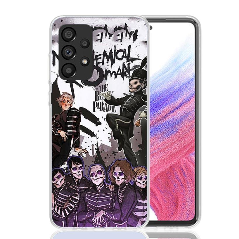 

My Chemical Romance MCR Phone Case For Samsung Galaxy A52 A32 A22 A12 A02S A50S A30S A51 A31 AA71 Note 20 Ultra 10 S10 Plus Gala Samsung S10 Plus