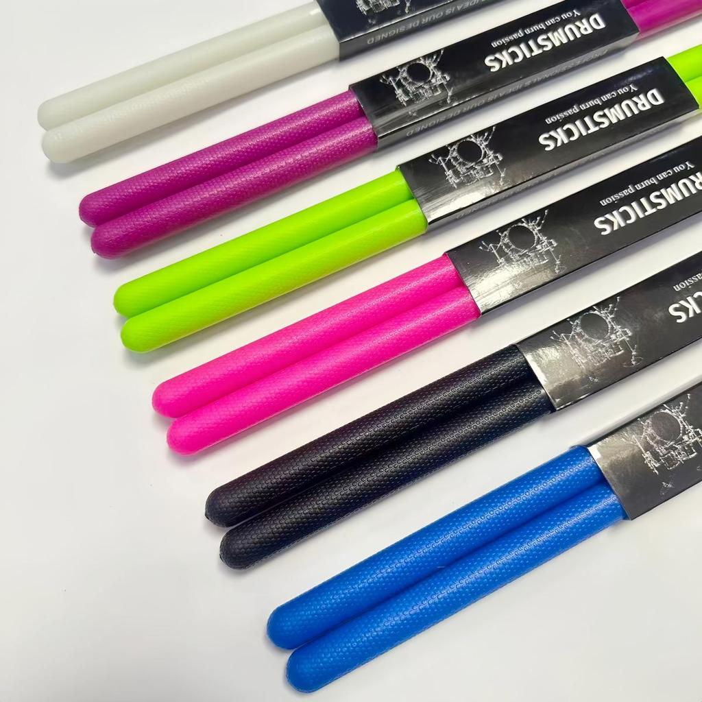 Neon 5A Nylon Luminous Drumsticks for Jazz - Colored Fluorescent Drumsticks