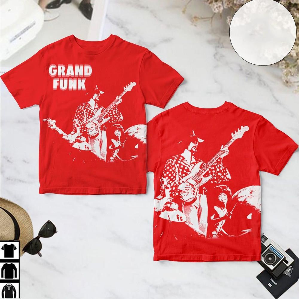 Grand Funk Railroad Grand Funk Album Cover Shirt LI1745 Unisex T-Shirt L