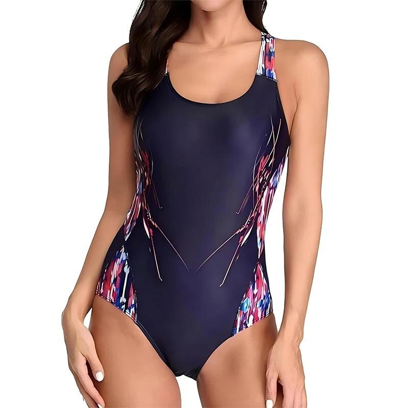 2025 Sports One Piece Swimsuit Women Swimwear Professional Sport Bathing Suit Surfing Swimsuits Swimming Suit Backless Bikini