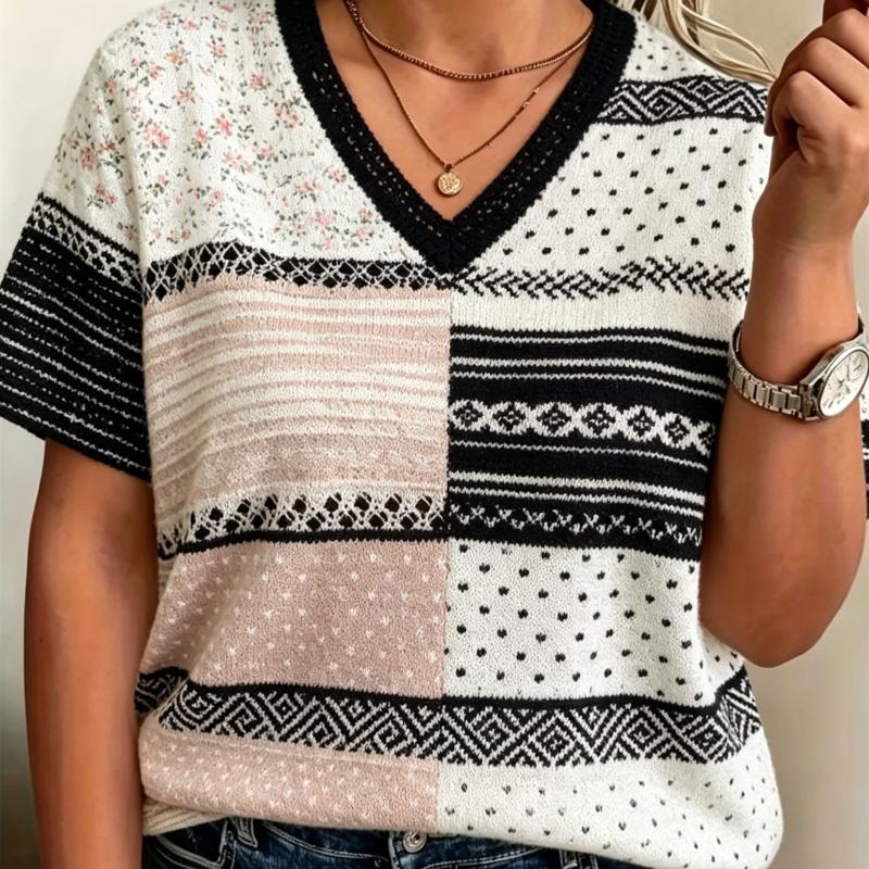 

T-shirt with Short Sleeves L