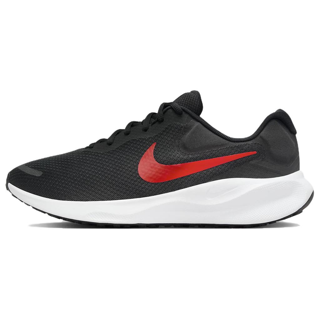 New Nike Revolution 7 Black White University Red FB2207-003