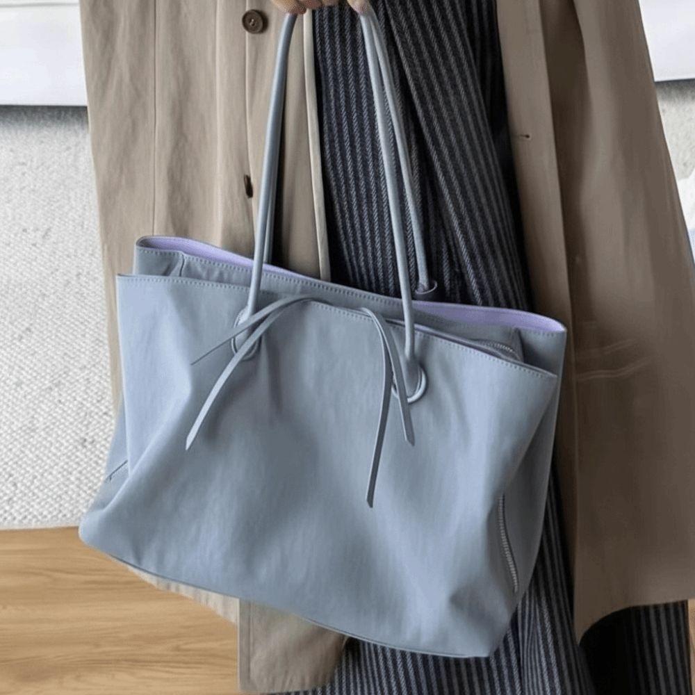 High Quality Casual Tote Bag Trendy Nylon Shoulder Bag Large Capacity Waterproof Handbag