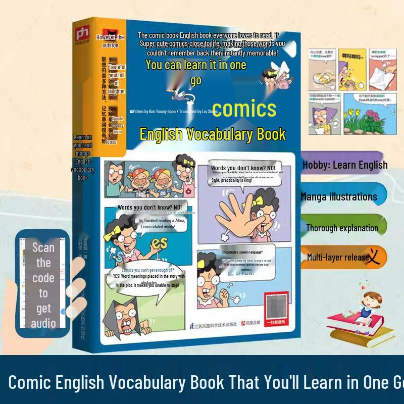 Flash Manga English Grammar & Vocabulary: Zero-Based Self-Study Edition
