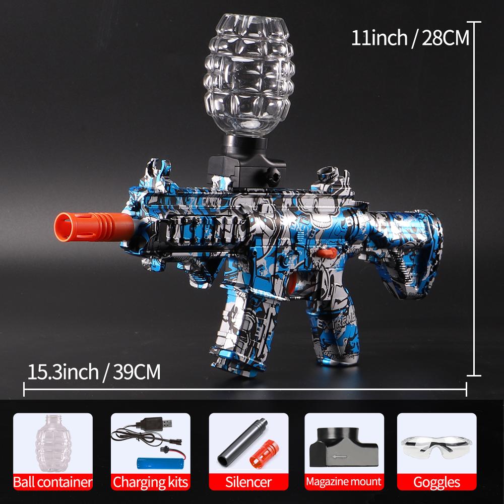 Hochgeschwindigkeits-M416 Elektrischer Ballblaster - Ideal für Kinder- und Erwachsenenunterhaltung, Wiederaufladbar - Perfekt für Outdoor-Spielpartys