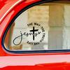 Way Truth Life Adesivo Auto Decalcomania Per Parabrezza Paraurti Suv Veicolo Auto Decorazione