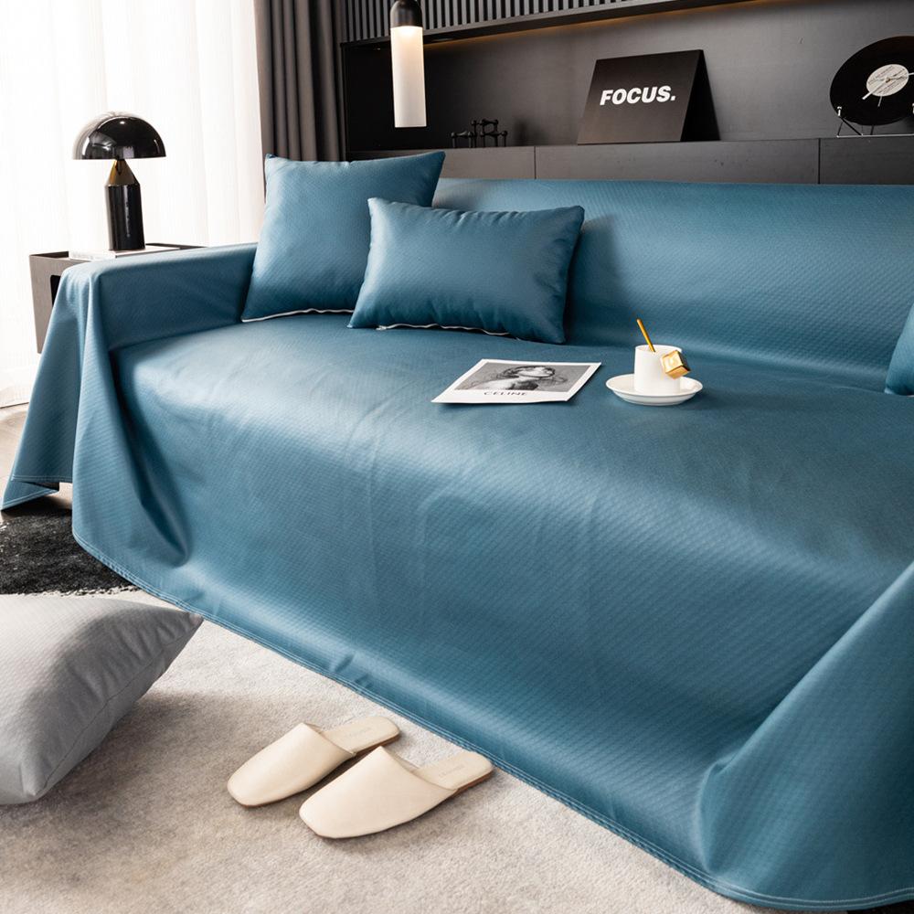 

Простой технический тканевый водонепроницаемый чехол для дивана на все времена года, устойчивый к моче животных, царапинам кошек, антипригарный, нескользящий чехол для дивана 210*280