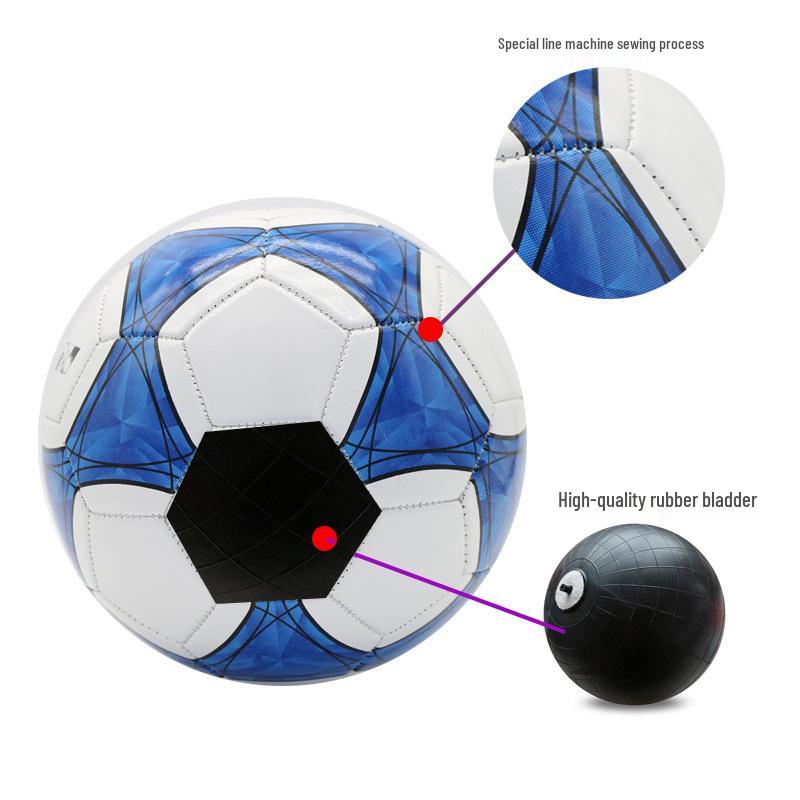 Thickened Size 5 Youth PVC Practice Football for Entertainment