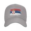 2026 Personalized Serbia Flag Baseball Cap Women Men Breathable Serbian Proud Dad Hat Sports Snapback Caps Sun Hats
