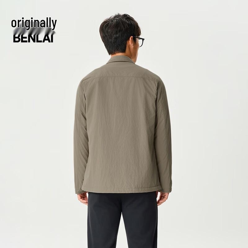 BENLAI Herren Fleecegefütterte Wasserabweisende Schnelltrocknende Jacke