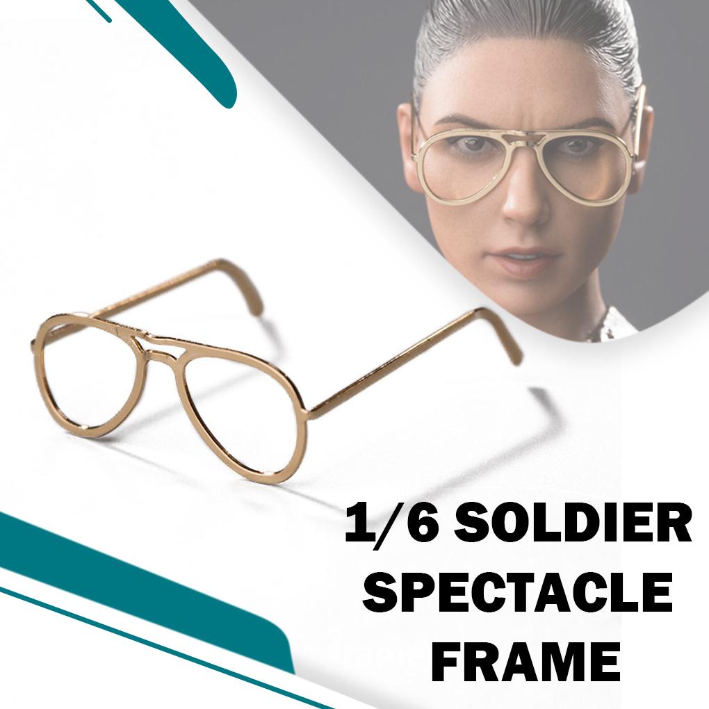 Spectacle Frames Useful Portable Eyewear Supply Light Weight Metal Children Glasses Framework for Doll Puppet Store Shop