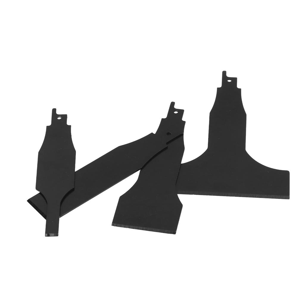 4PCS Reciprocating Saw Scraper Blade Multifunctional High Carbon Steel Tile Cleaning Tools