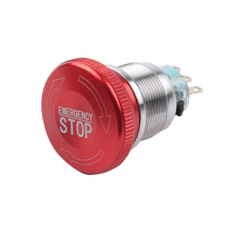 

Lieve 16MM Stainless Steel Emergency Stop Push Button Switch