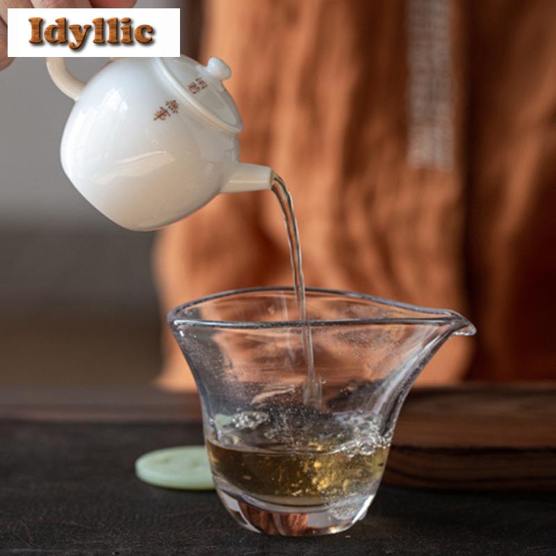 100ml White Porcelain Teapot Vintage Tea Infuser Pot Tea Maker Kettle With Ball Hole Chinese Tea Tea Items Accessories Ornaments