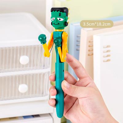 Cartoon Niedlichen Boxen Kugelschreiber Lustige Kreative Kürbis Monster Santa Claus Dekompression Stifte Student Schreibwaren Geschenke