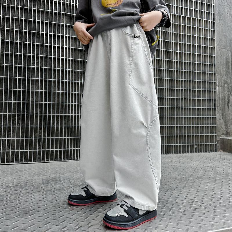 Children Fashion Spring Straight Pants for Boys Brief Casual Beige Trousers Teenager Kids Luxury Clothing High Quality