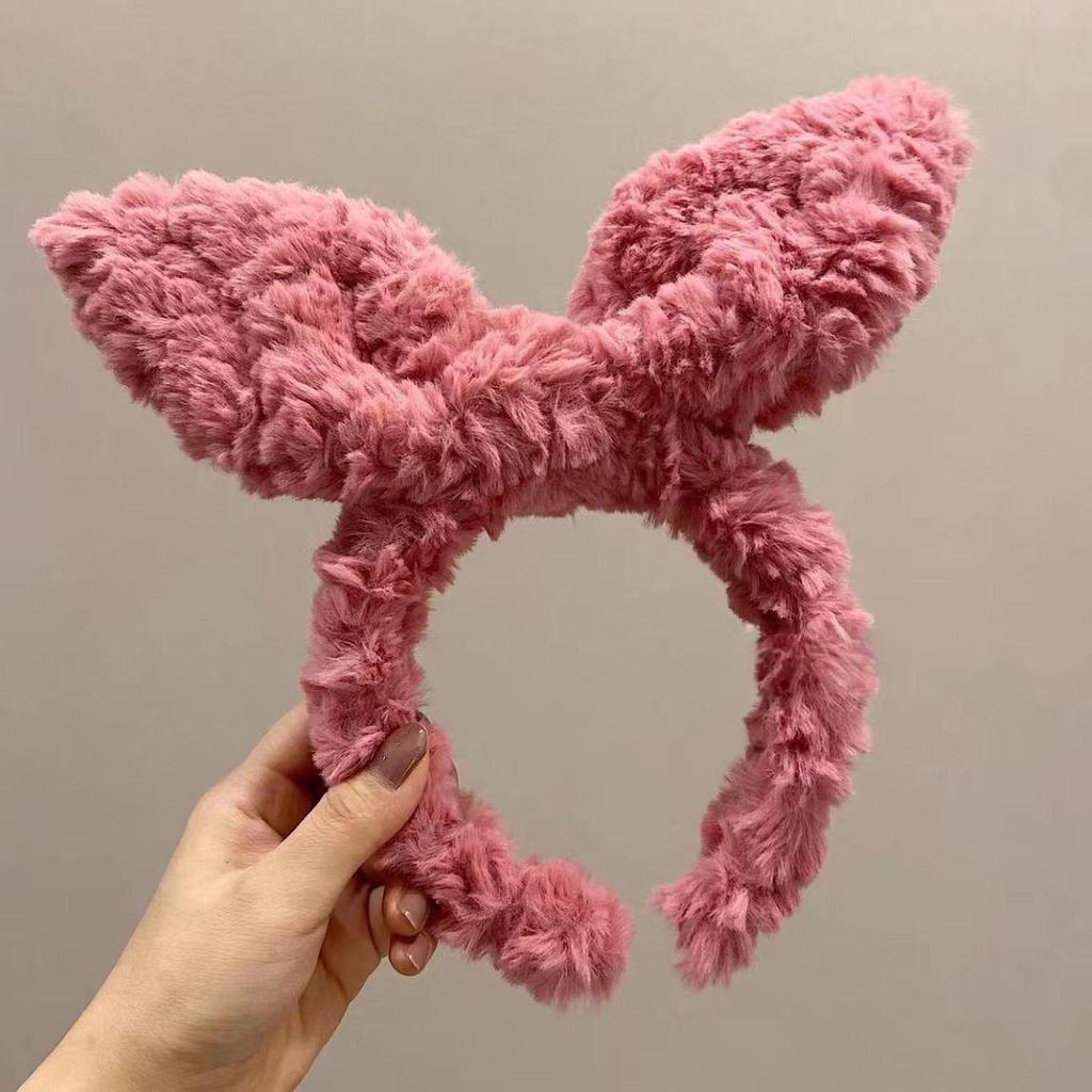 Adorable 2024 Cartoon Hair Tie & Plush Headband Set for Women - Cute Hair Accessories & Gift