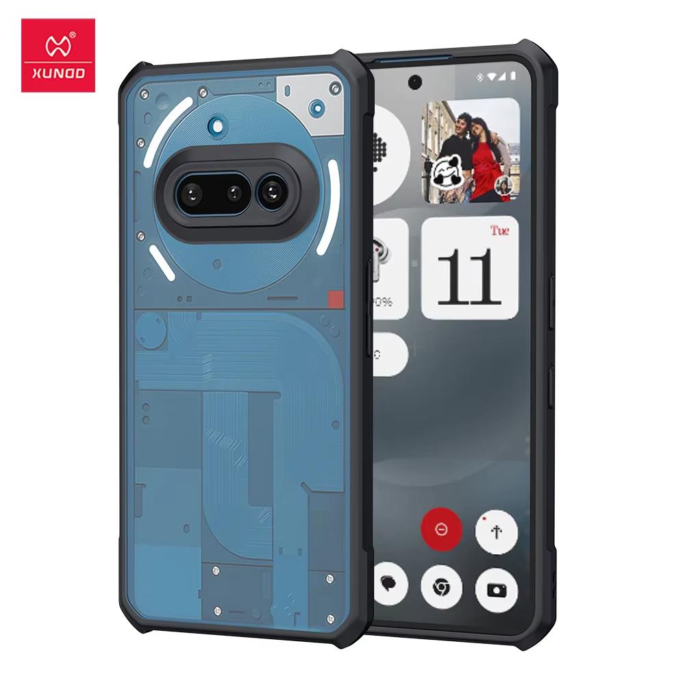 For Nothing Phone 3a Pro Case Nothing Phone 3a Casing XUNDD Airbag Shockproof Bumper Protective Cases Transparent Back Cover