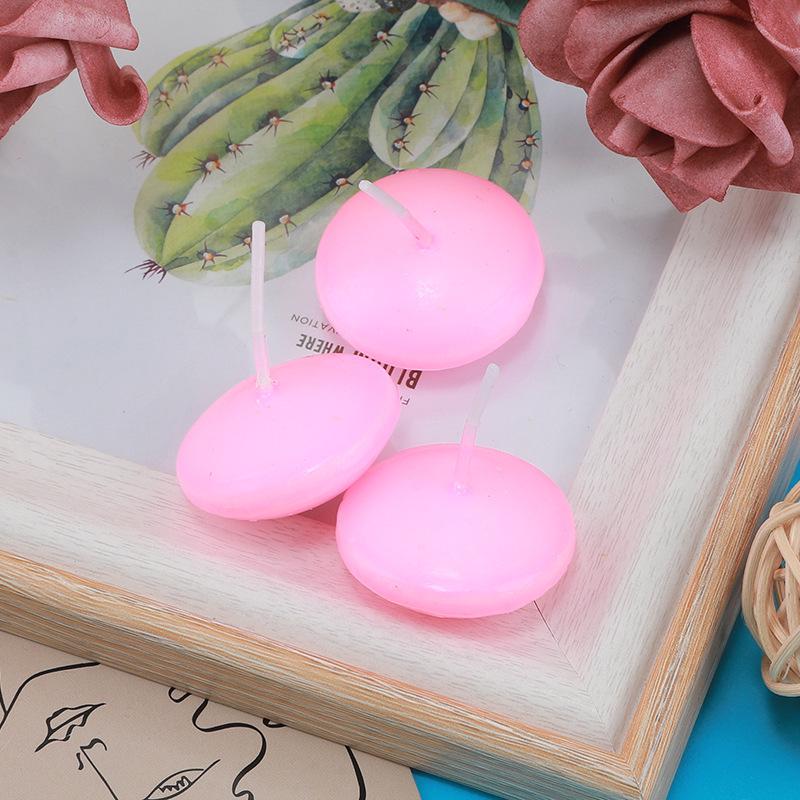 Floating Tea Light Wax Candle for Weddings in Red, White, Pink