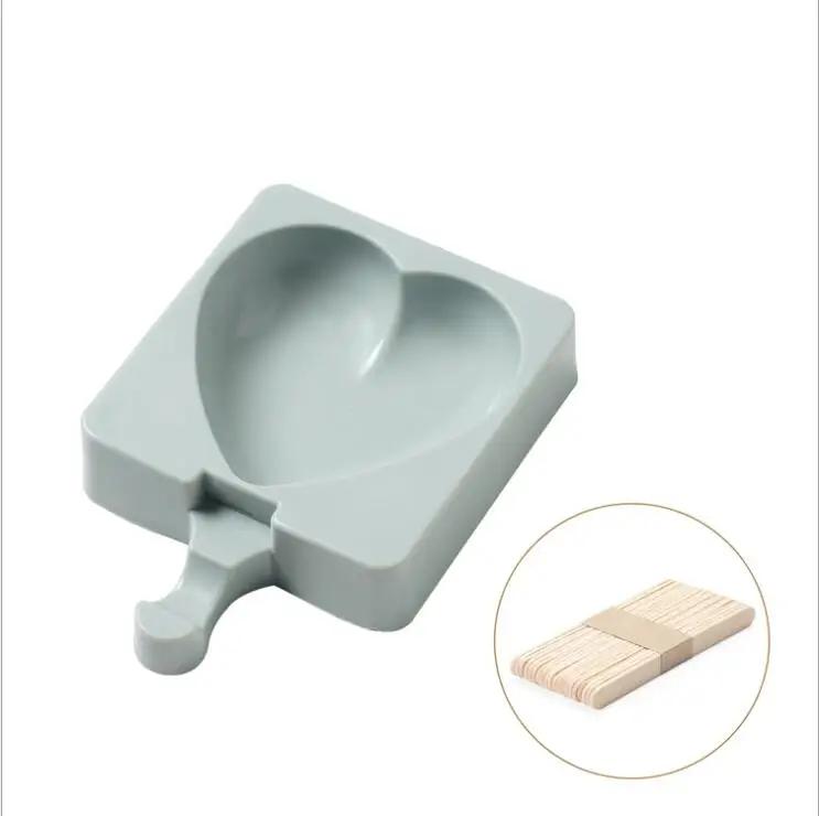 1ks Kreslená silikonová forma na zmrzlinu Kreativní forma na želé, pudink, čokoládu, led pro domácnost, kuchyňské DIY nástroje na zmrzlinu