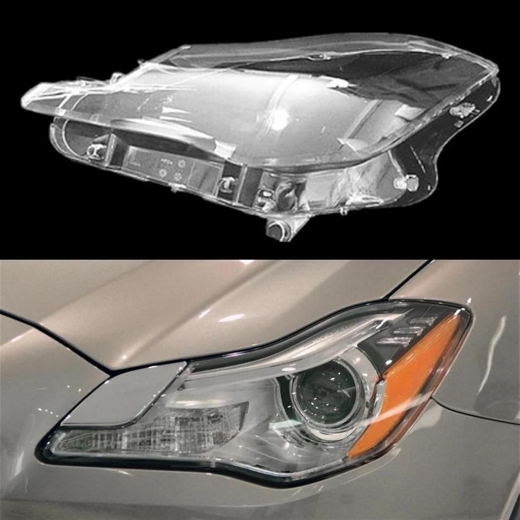 Headlamp Caps Compatible for Maserati Quattroporte 2013 2014 2015 2016 2017 Car Front Headlight Lens Shell Head Light Cover Lampshade Case(Left)