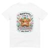 Apparently I Have An Attitude Highland Cow Funny Cute Floral T Shirt Gift