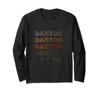 Love Heart Danton Grunge Vintage Black Danton Long Sleeve T-Shirt, Style, T-Shirt