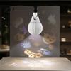 E27 LED Projection Lamp Christmas Lamp, 180-degree Rotation Halloween Themed Ceiling Light, Festive Home Decor Light Bulb for Kids Bedroom, Decorative