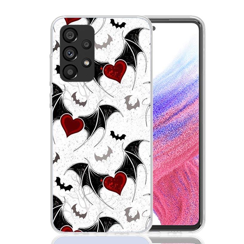 Gothic Vampire Scarlet Art Phone Case For Samsung Galaxy A17 A16 A14 A15 A13 A57 A56 A54 A55 A53 A37 A36 A34 A35 A33 A26 A24 A25