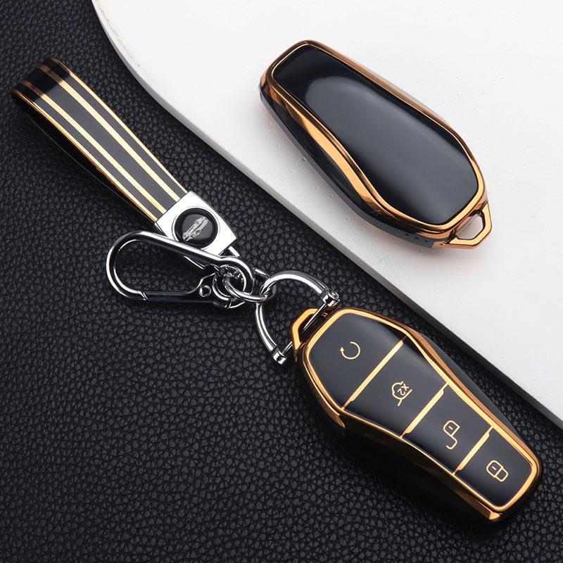 

Tpu Car Key Holder For Byd Song Plus Ev Atto 3 Dolphin Han Song Pro Max Tang Dm Yuan Dolphin E2 Car Key Case Cover Accessories
