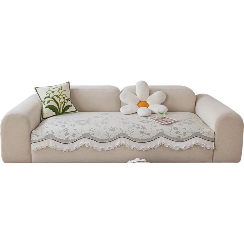New Summer Skirt Sofa Cushion Special-Shaped Irregular Sofa Mat Seat Cushion Summer Ice Silk Sofa Cover