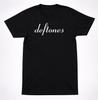 Deftones Script Logo T-Shirt – Diamond Eyes Chino Moreno Alt Metal Band T-Shirt