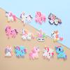 Adorable Unicorn Hair Clips & Soft Rubber Ornaments - DIY Hair Accessories