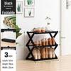 Compact Wooden Shoe Storage Rack: Multi-Layer, Dustproof Shoe Cabinet for Dorm or Entryway