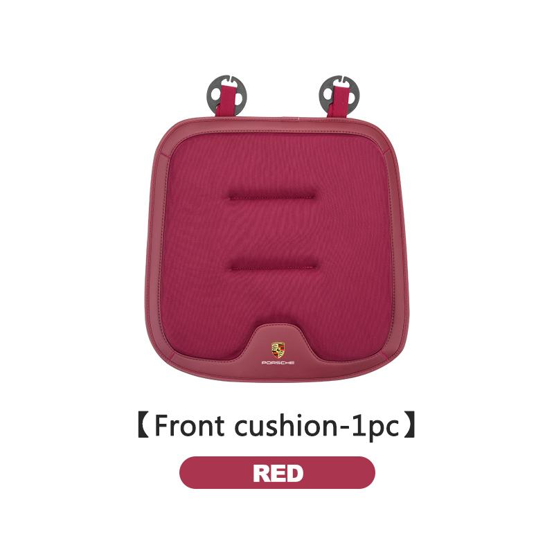 For Porsche Car Seat Cushion Front Rear Luxury Ice Silk Booster Pad Cayenne Boxster Macan 968 Panamera 911 Carrera-GT 918