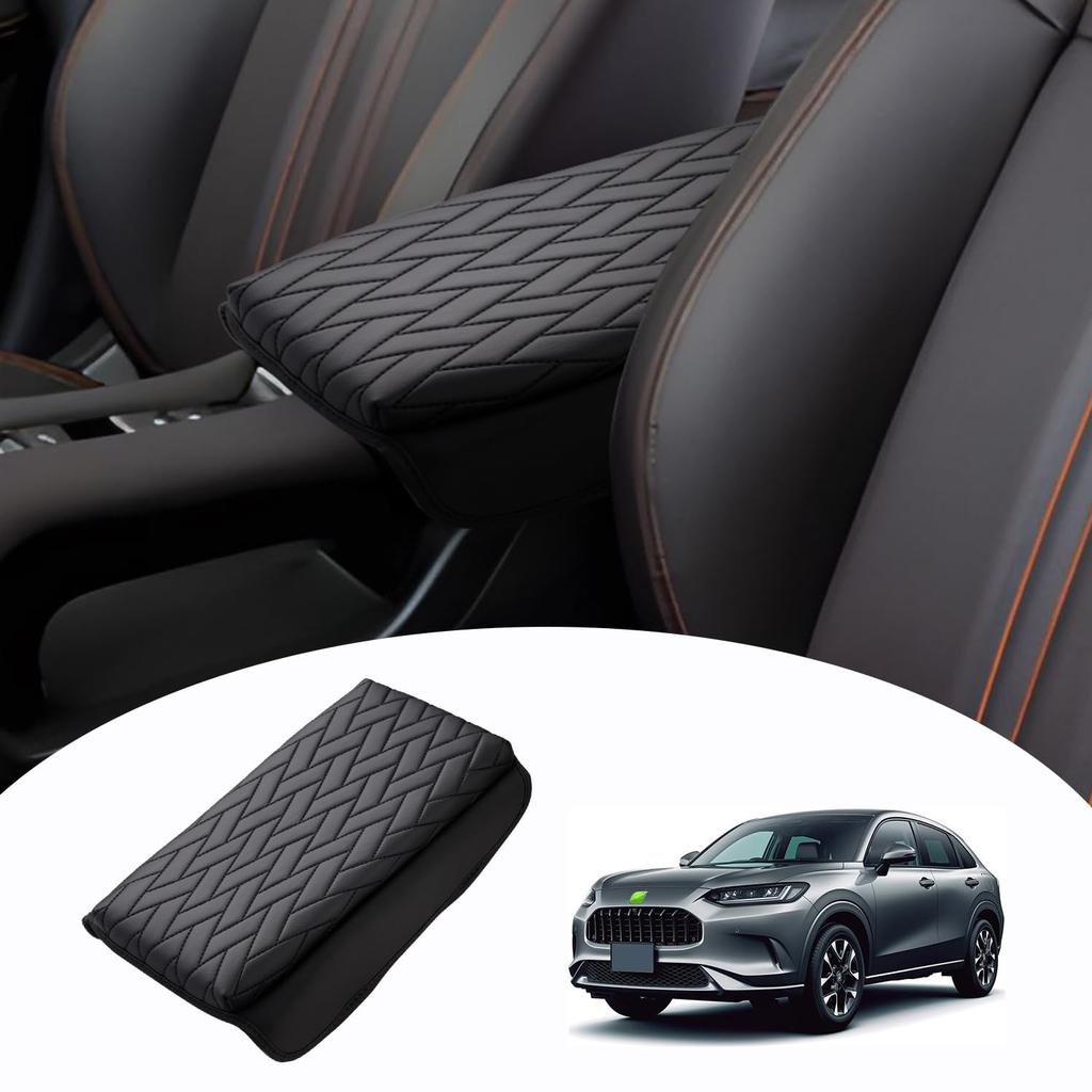 Mozan Armrest for Honda New Models Parallelogram Pattern Armrest Console Box Armrest Custom Protective Stain and Scratch Easy Direct from the