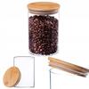 KADAX Glass Food Container Spices Loose with Lid Jar